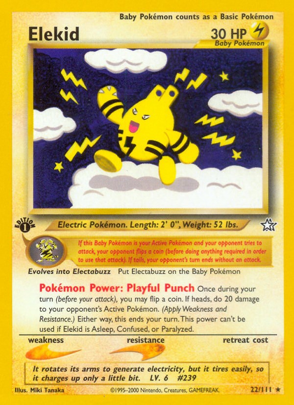 2000 Pokémon Neo Genesis 2000 Pokémon Neo Genesis #22 trading card