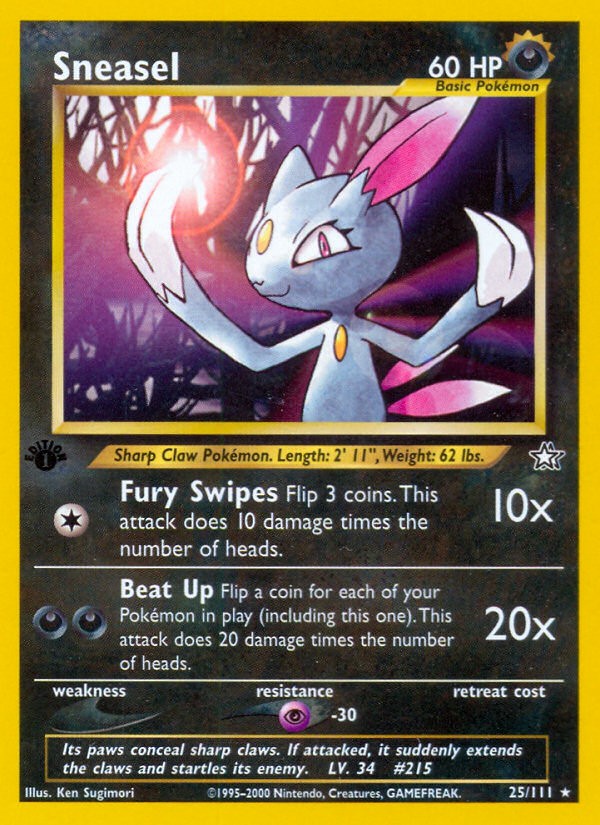 2000 Pokémon Neo Genesis 2000 Pokémon Neo Genesis #25 trading card