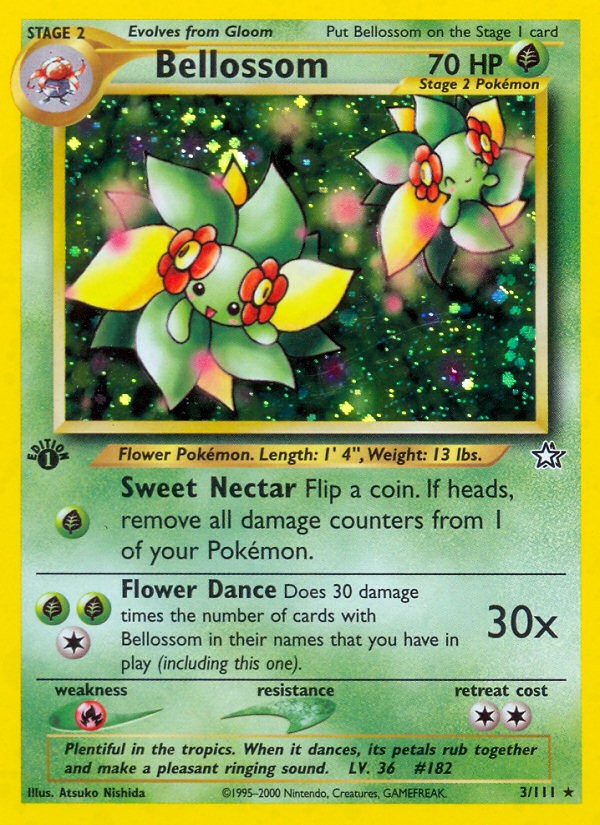 2000 Pokémon Neo Genesis 2000 Pokémon Neo Genesis #3 trading card