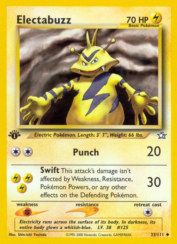 2000 Pokémon Neo Genesis 2000 Pokémon Neo Genesis #33 trading card