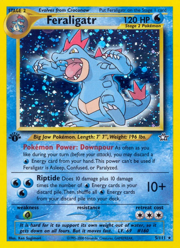 2000 Pokémon Neo Genesis 2000 Pokémon Neo Genesis #5 trading card