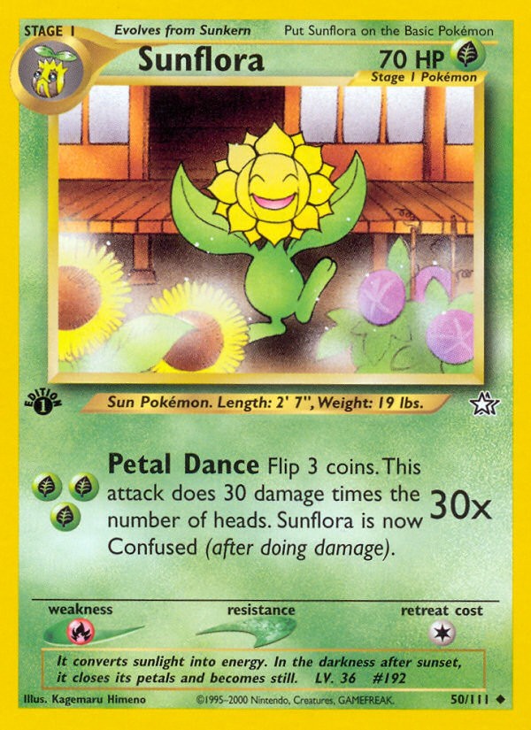2000 Pokémon Neo Genesis 2000 Pokémon Neo Genesis #50 trading card