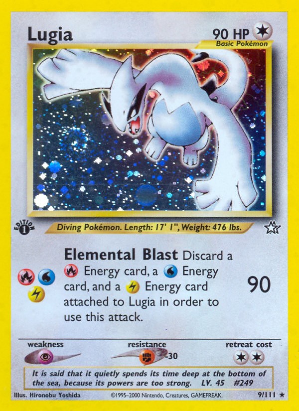 2000 Pokémon Neo Genesis 2000 Pokémon Neo Genesis #9 trading card