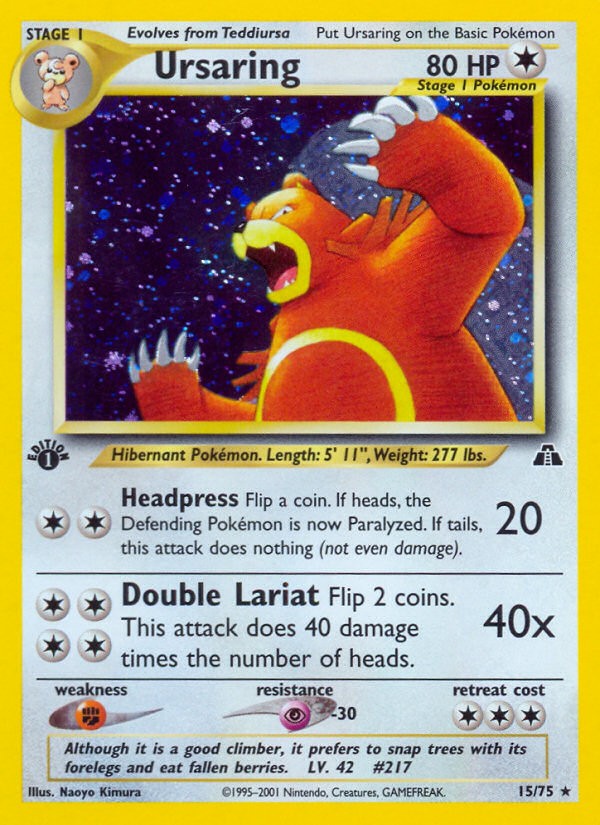 2001 Pokémon Neo Discovery 2001 Pokémon Neo Discovery #15 trading card