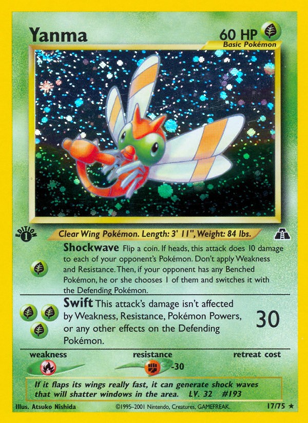 2001 Pokémon Neo Discovery 2001 Pokémon Neo Discovery #17 trading card