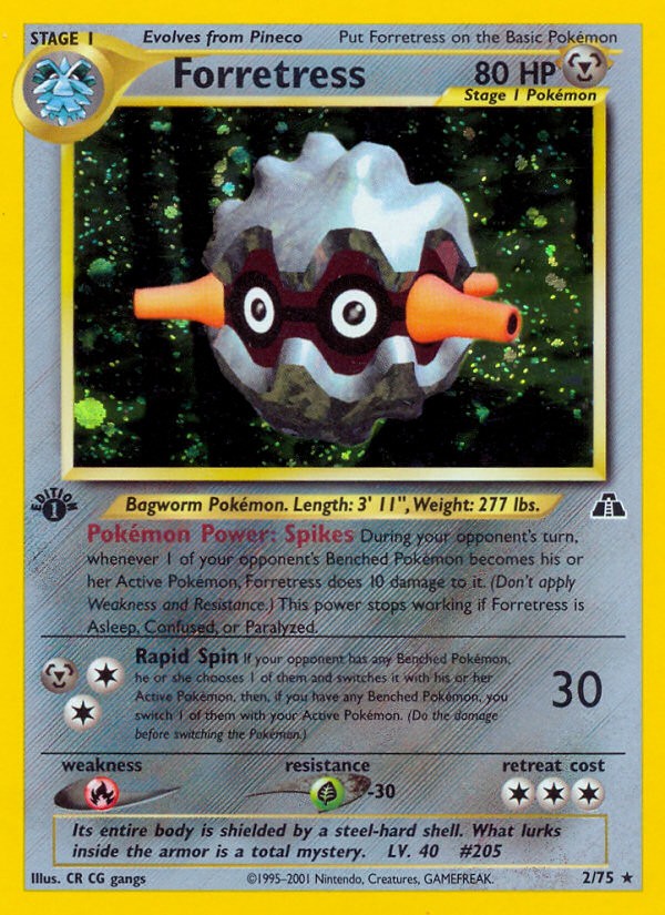 2001 Pokémon Neo Discovery 2001 Pokémon Neo Discovery #2 trading card