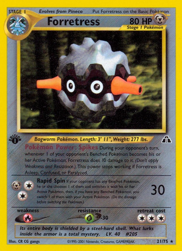 2001 Pokémon Neo Discovery 2001 Pokémon Neo Discovery #21 trading card
