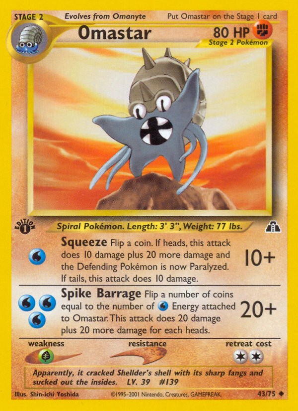 2001 Pokémon Neo Discovery 2001 Pokémon Neo Discovery #43 trading card