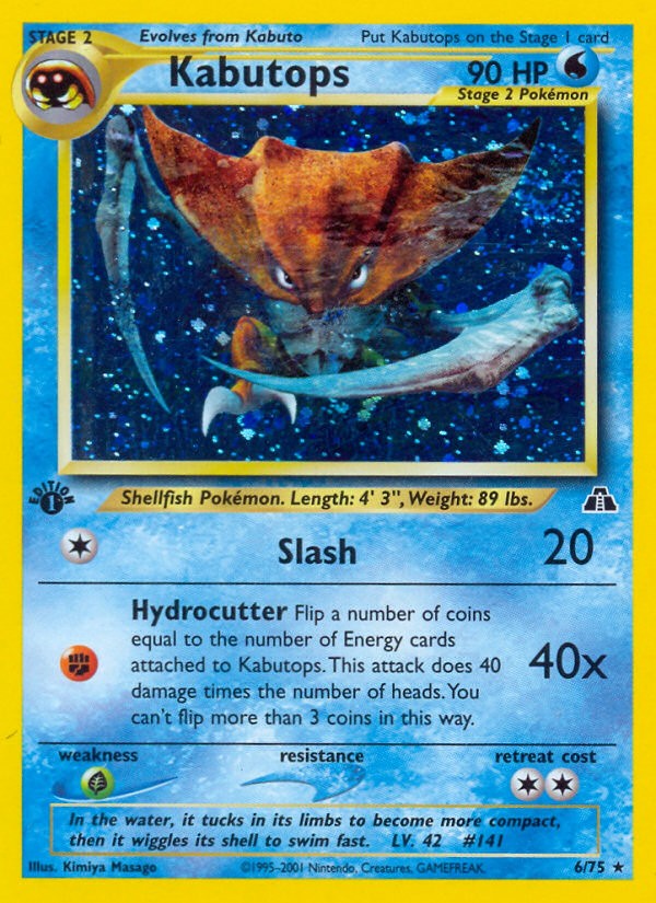 2001 Pokémon Neo Discovery 2001 Pokémon Neo Discovery #6 trading card