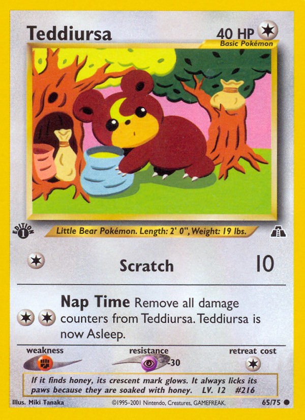 2001 Pokémon Neo Discovery 2001 Pokémon Neo Discovery #65 trading card