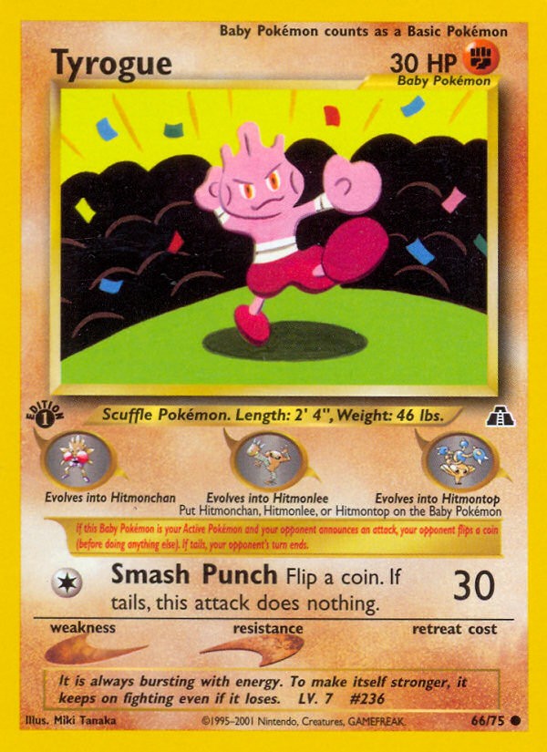 2001 Pokémon Neo Discovery 2001 Pokémon Neo Discovery #66 trading card