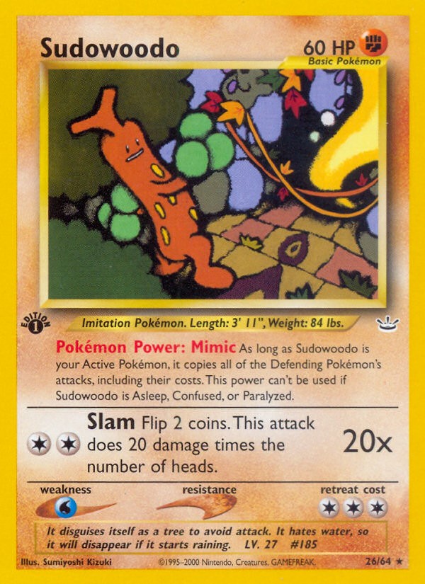 2001 Pokémon Neo Revelation 2001 Pokémon Neo Revelation #26 trading card
