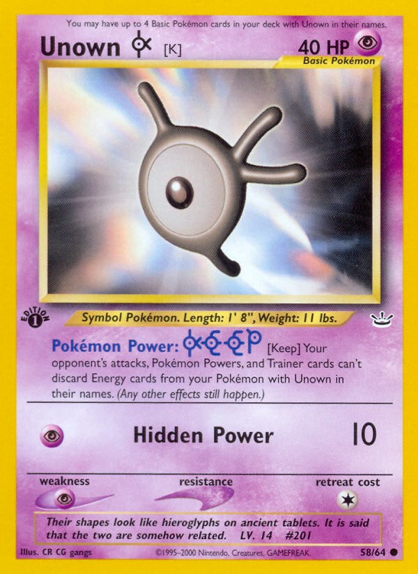 Unown [K] - Image 1