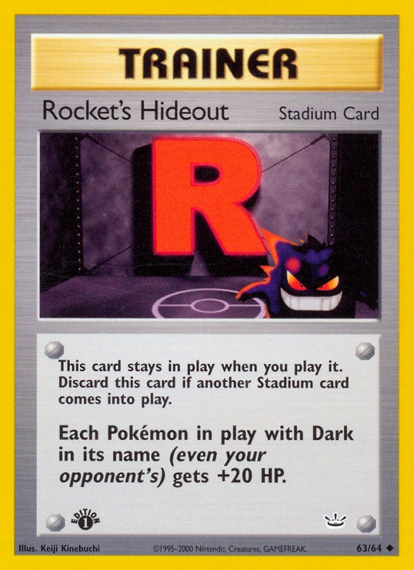 2001 Pokémon Neo Revelation 2001 Pokémon Neo Revelation #63 trading card
