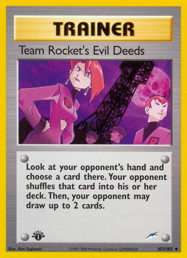 Team Rocket's Evil Deeds - Image 1