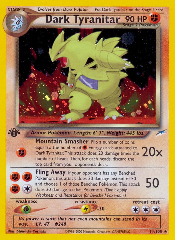 2002 Pokémon Neo Destiny 2002 Pokémon Neo Destiny #11 trading card