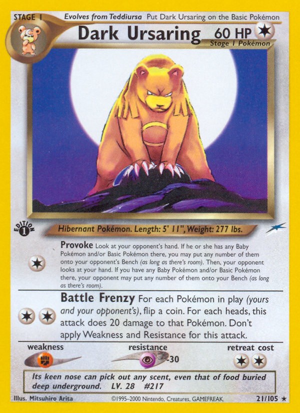 Dark Ursaring (Rare · Normal)