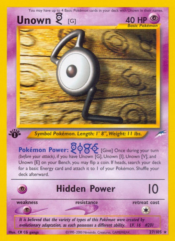 2002 Pokémon Neo Destiny 2002 Pokémon Neo Destiny #27 trading card