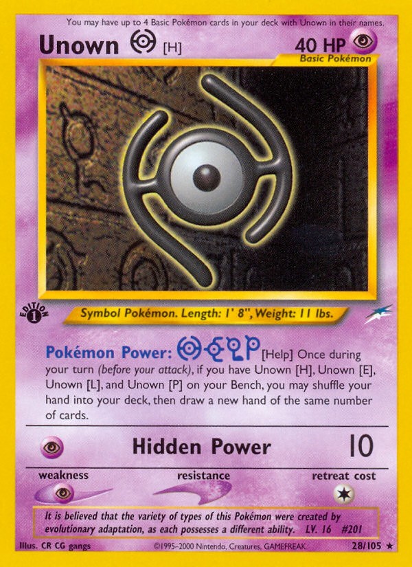 Unown [H] - Image 1