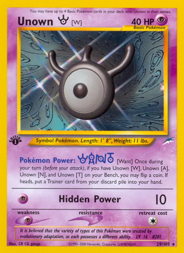 Unown [W] - Image 1