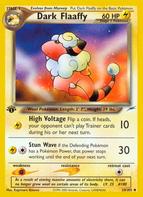 2002 Pokémon Neo Destiny 2002 Pokémon Neo Destiny #34 trading card