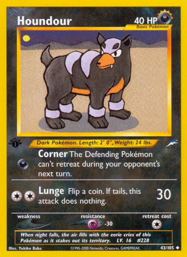 2002 Pokémon Neo Destiny 2002 Pokémon Neo Destiny #43 trading card