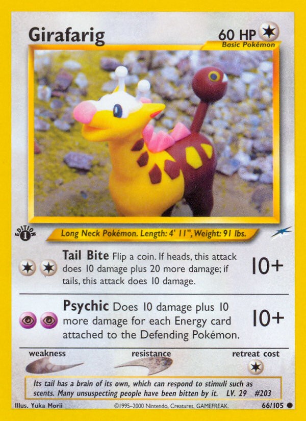 2002 Pokémon Neo Destiny 2002 Pokémon Neo Destiny #66 trading card
