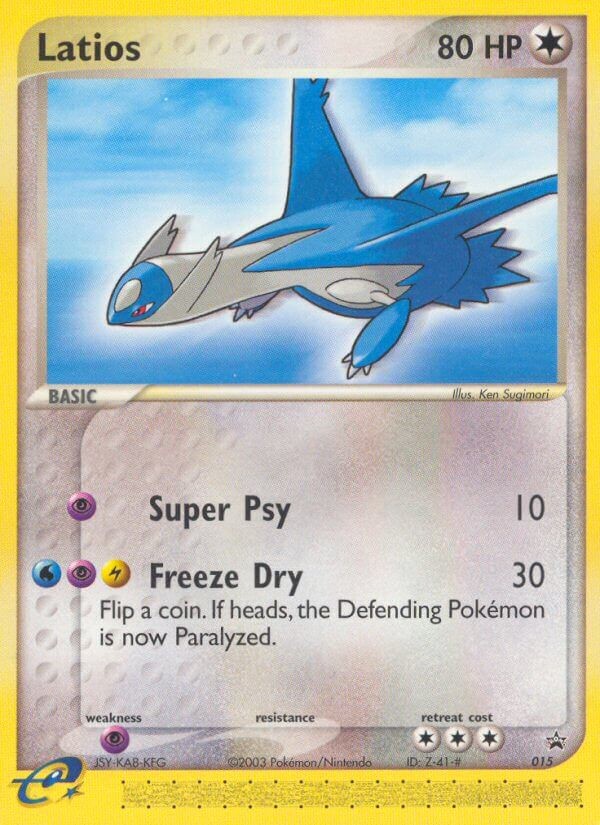 2003 Pokémon Nintendo Black Star Promos 2003 Pokémon Nintendo Black Star Promos #15 trading card