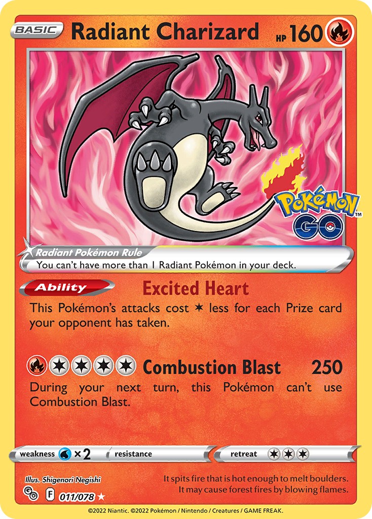 2022 Pokémon Pokémon GO 2022 Pokémon Pokémon GO #11 trading card