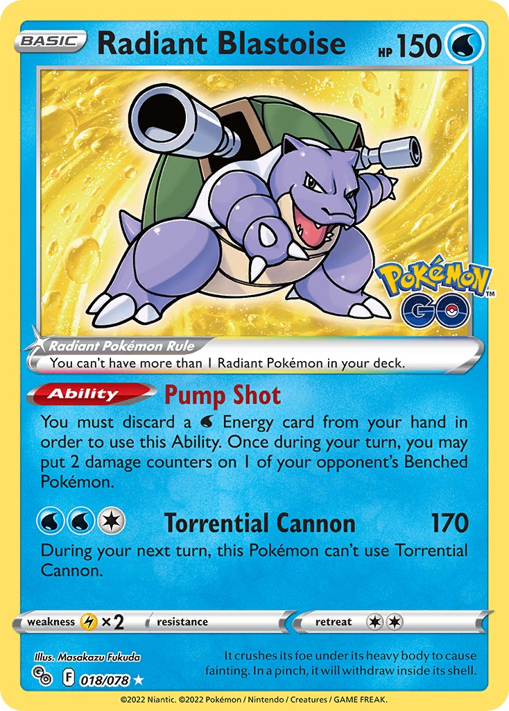 Radiant Blastoise - Image 1
