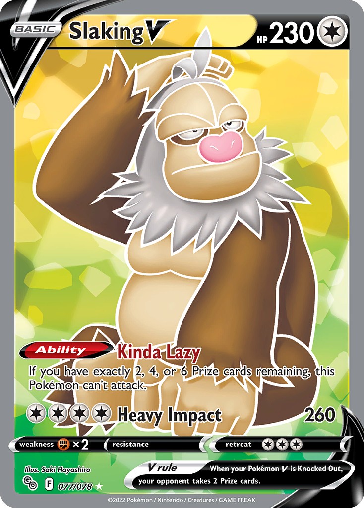 2022 Pokémon Pokémon GO 2022 Pokémon Pokémon GO #77 trading card