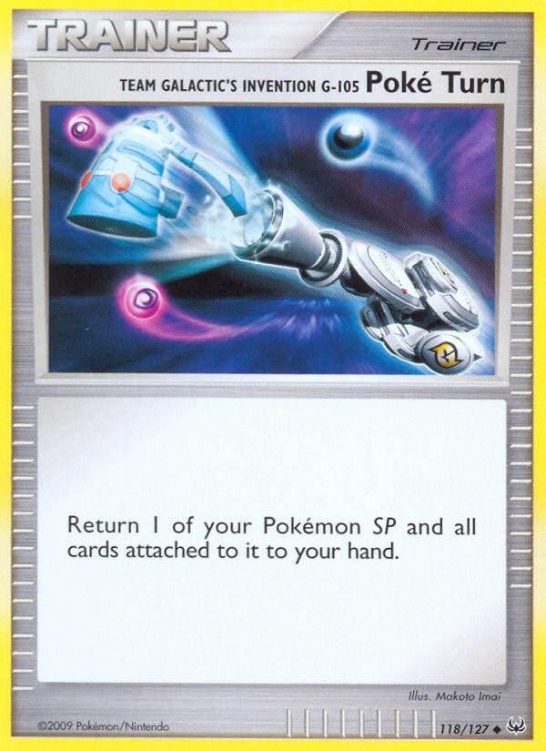 Team Galactic's Invention G-105 Poké Turn - Image 1