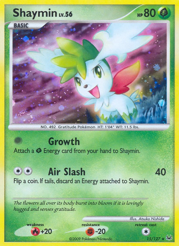 2009 Pokémon Platinum 2009 Pokémon Platinum #15 trading card