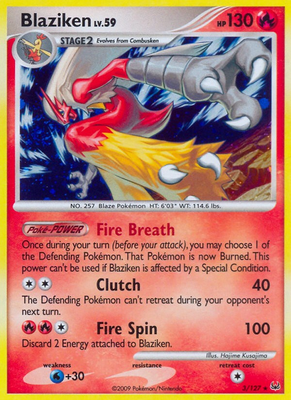 2009 Pokémon Platinum 2009 Pokémon Platinum #3 trading card