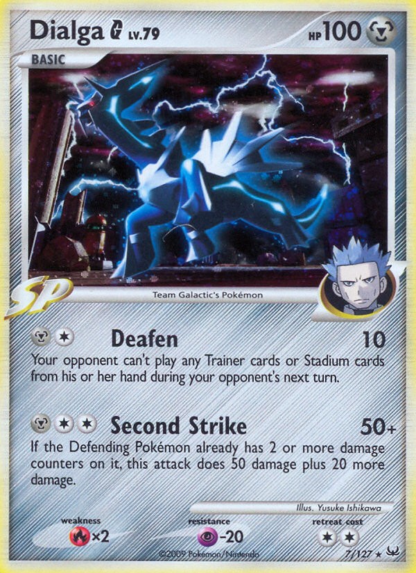 2009 Pokémon Platinum 2009 Pokémon Platinum #7 trading card