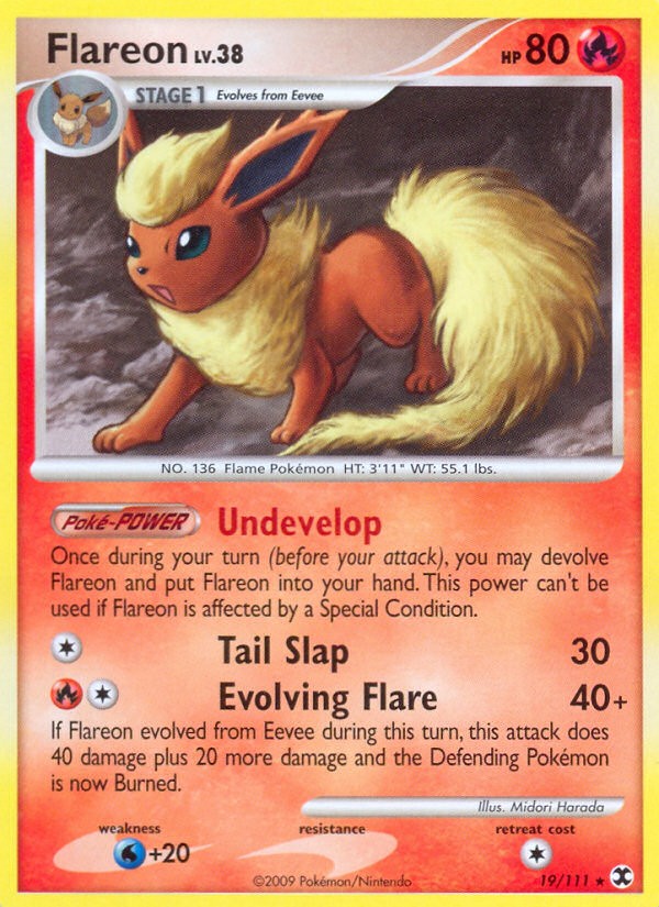 2009 Pokémon Rising Rivals 2009 Pokémon Rising Rivals #19 trading card