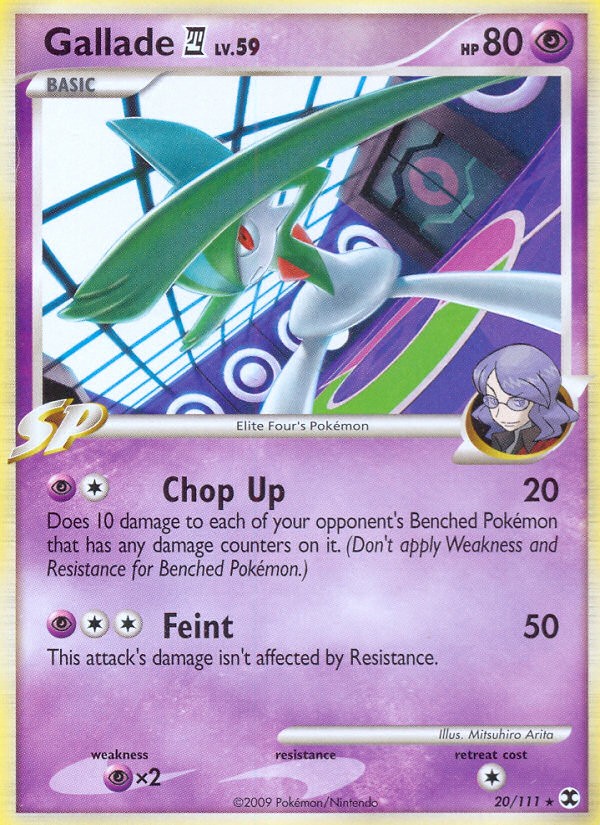 2009 Pokémon Rising Rivals 2009 Pokémon Rising Rivals #20 trading card