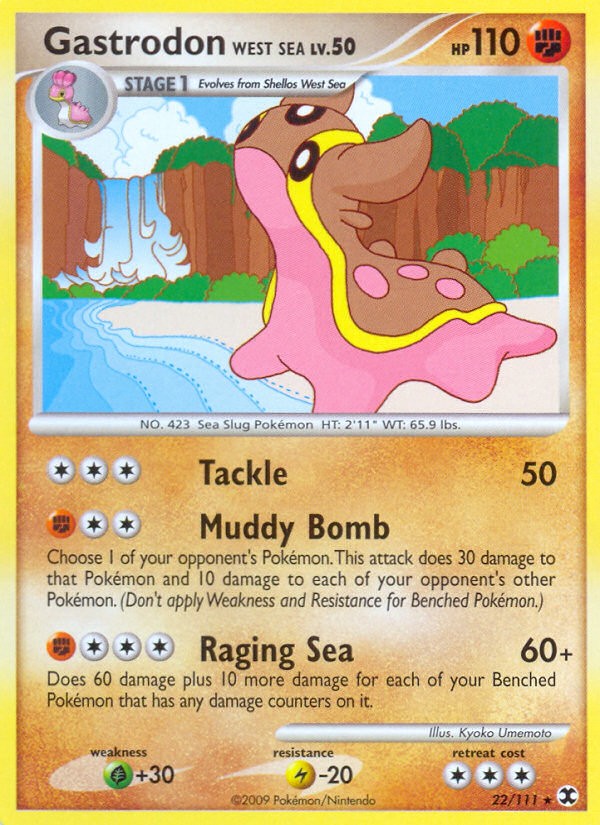 2009 Pokémon Rising Rivals 2009 Pokémon Rising Rivals #22 trading card