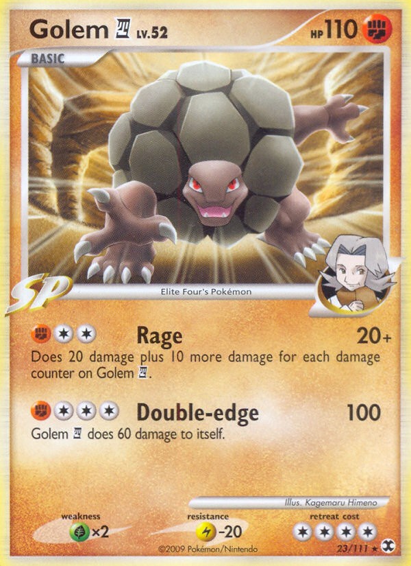 2009 Pokémon Rising Rivals 2009 Pokémon Rising Rivals #23 trading card