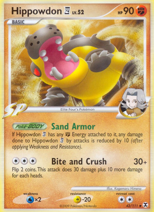 2009 Pokémon Rising Rivals 2009 Pokémon Rising Rivals #42 trading card