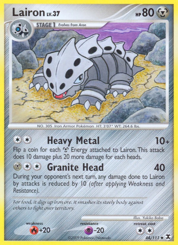 2009 Pokémon Rising Rivals 2009 Pokémon Rising Rivals #44 trading card