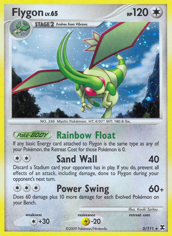 2009 Pokémon Rising Rivals 2009 Pokémon Rising Rivals #5 trading card