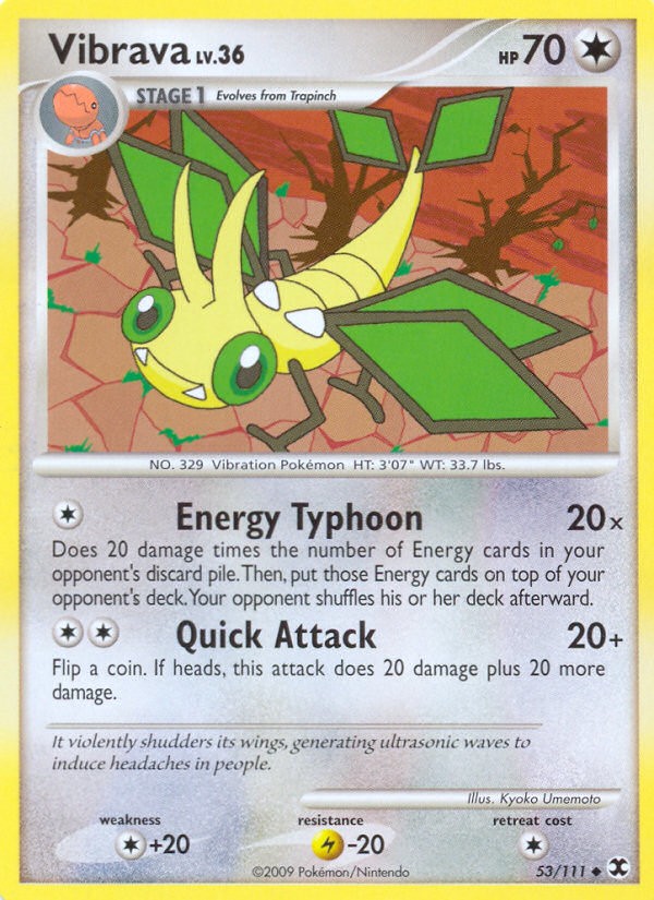 2009 Pokémon Rising Rivals 2009 Pokémon Rising Rivals #53 trading card