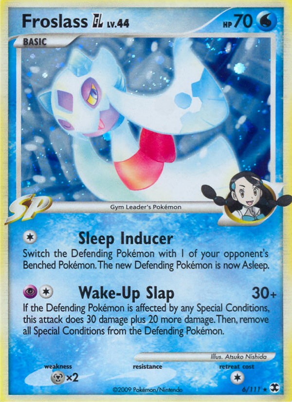 2009 Pokémon Rising Rivals 2009 Pokémon Rising Rivals #6 trading card