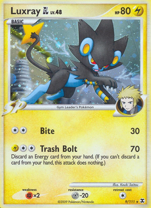2009 Pokémon Rising Rivals 2009 Pokémon Rising Rivals #9 trading card
