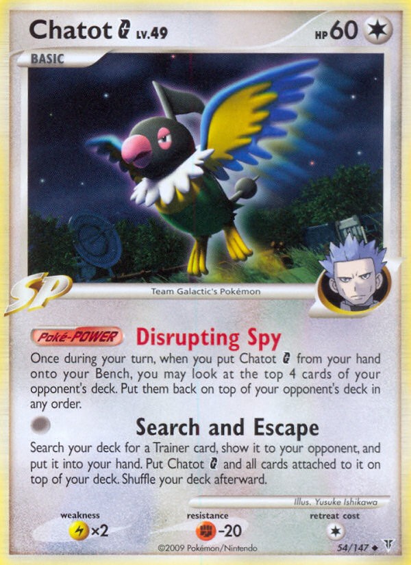 2009 Pokémon Supreme Victors 2009 Pokémon Supreme Victors #54 trading card