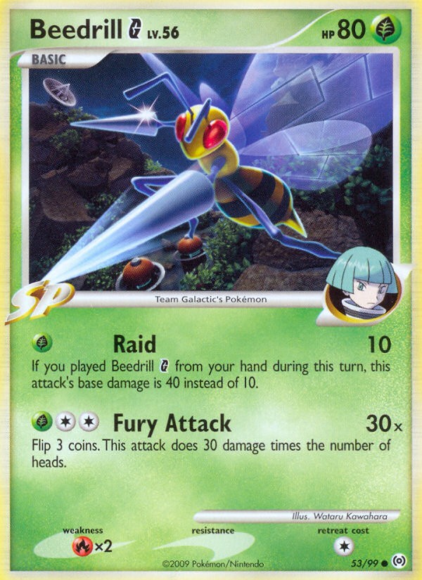 2009 Pokémon Arceus 2009 Pokémon Arceus #53 trading card