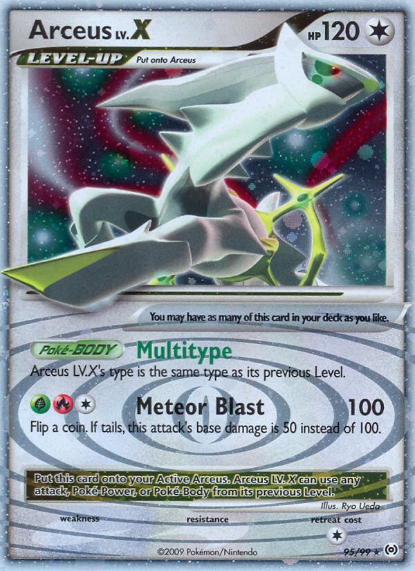 2009 Pokémon Arceus 2009 Pokémon Arceus #95 trading card