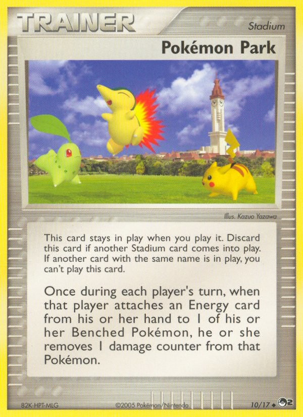 2005 Pokémon POP Series 2 Pokémon Park #10 trading card