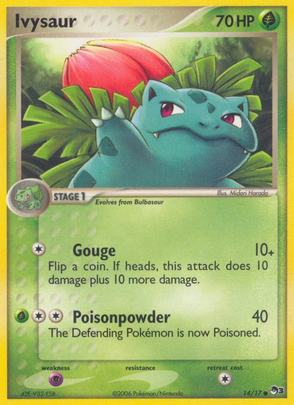 2006 Pokémon POP Series 3 2006 Pokémon POP Series 3 #14 trading card
